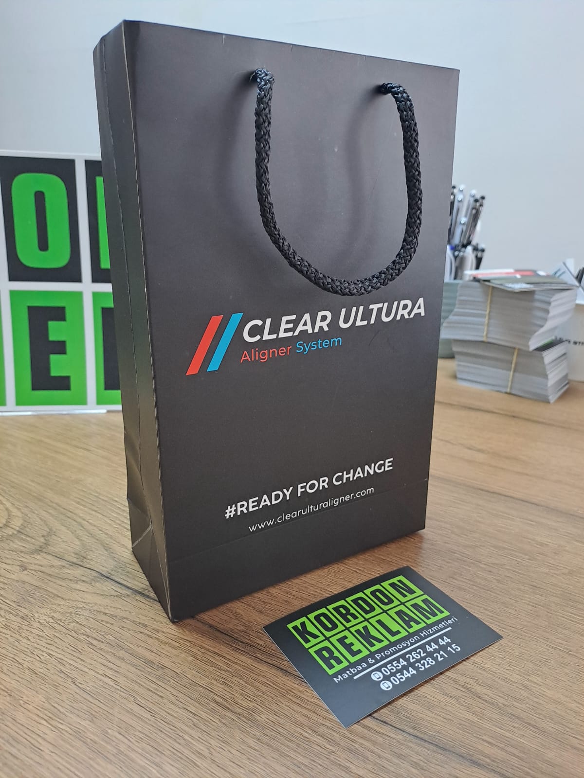 Baskılı Karton Çanta - 18